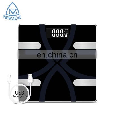 Popular Product Personal Bathroom Body Fat Body Composition Analyzer Scale Weight Digital Weighing Smart WIFI Scale