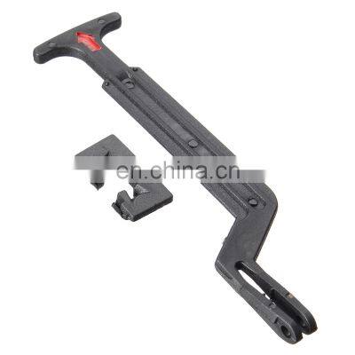 1pc Black Bonnet Hood Release Rod Lock Latch Handle 3B0823593 for VW Passat B5 B5.5 1998 1999 2000 2001 2002 2003 2004