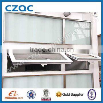 high quality Double glass Conch pvc windows and doors