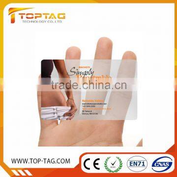 Standard Transparent Card With Embosing Number / Picture / Logo photo-6