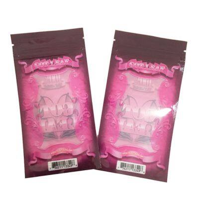 Smell Proof Three Side Sealed Sugar Sachet Mylar Packaging Bag photo-3