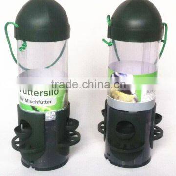 Cheap cup shape plastic garden bird feeders