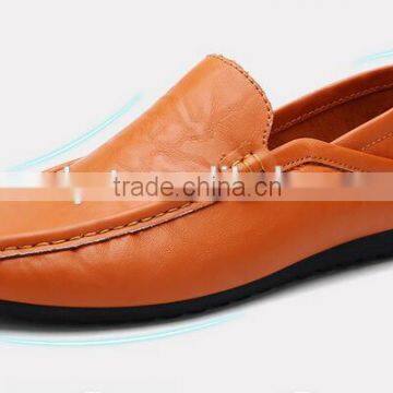 Men Round Toe Comfortable Breathable Flexible Casual Driver Dress Shoes photo-4