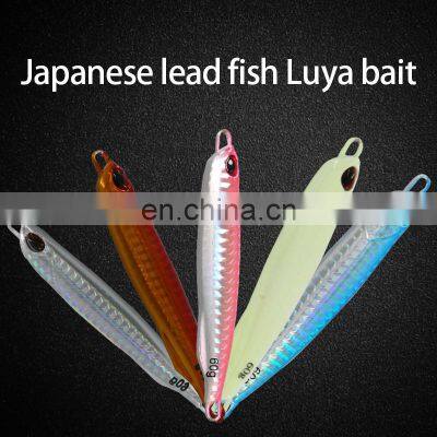 Hot Sale 40g /60g Slow Pitch Jig Fishing Lure Metal Squid Jigging Fishing Lures photo-2