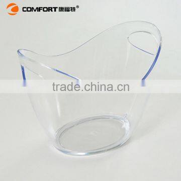 Plastic boat shape ice buckets for beer