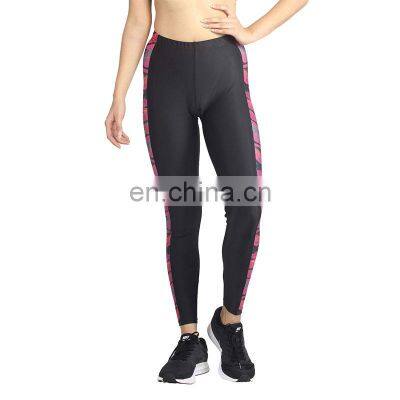 2021 Sublimation Sides Leggings Fashion Sexy Women Lady Slim High Elastic Cotton Yoga Pants