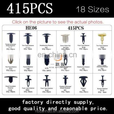 415pcs Push Retainer Clips Kit With Fastener HE06 photo-5