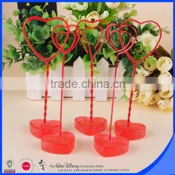 Heart Resin Base Customized Place Card Holder photo-5