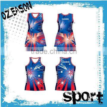 sublimation netball jersey, netball uniforms, netball wear