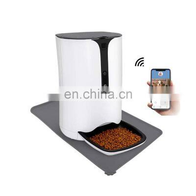 robot dog cat microchip slow smart intelligent toy medicine automatic raised pet feeder with camera