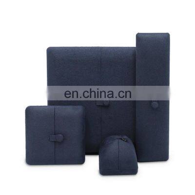 Custom Wholesale Luxury Dark Gray Jewelry Packing Bracelet Jewelry Box photo-5