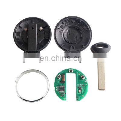 Keyless Go 3 Button 433 / 315 / 315LP MHz Remote Control Car Smart Key Cover Fob For BMW Mini Cooper