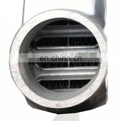AUSO Aluminum Auto Parts 550*140*65mm Universal Turbo Plate Intercooler OD=51mm Front Mount Intercooler