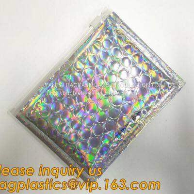 Mailer Slider Air Ziplock Ploy Bubble Mailing Packaging Bag, Beauty Padded Pouch, Shipping Bags, Envelopes photo-4