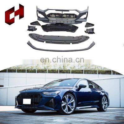 CH Hot Selling Vehicle Modification Parts Grilles Trunk Wing Led Tail Lights Conversion Bodykit For Audi A7 2019-2021 To Rs7