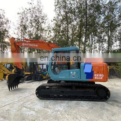 Hitachi 12ton Excavator for Sale , Used Hitachi Ex120 Excavator , Hitachi Hydraulic Digger photo-4