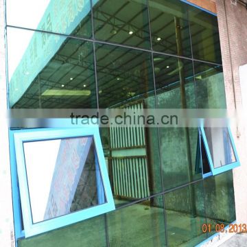 Wanjia wj-75 new design aluminum window curtain wall