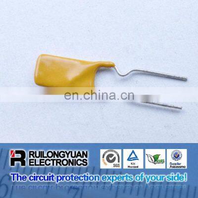 Low Hold Current Pptc Frv Series Radial Leaded Ptc Resettable Fuse For Transformer