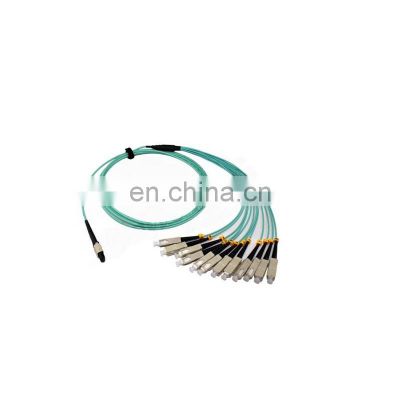 Fiber pigtail 12 Core/24 Core OM3-300 LSZH MPO MTP optic cable