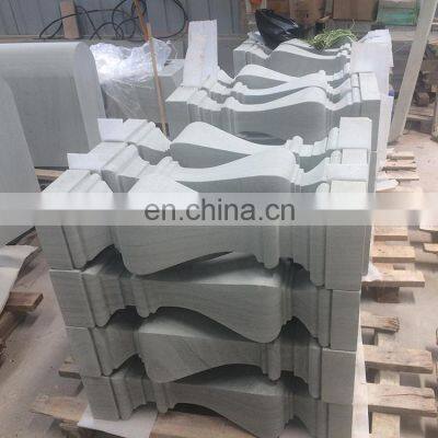 Sichuan Natural White Sandstone Pillars Balustrades For Decorative Sale Columns Stone photo-3