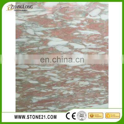 High Quality Pink Marble, Norvegian Breche Marble Tiles and Slab
