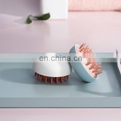 Wholesale Baby Hair Brush Silicone Waterproof Reusable Soft Silicone Baby Brush and comb for cleaning baby hair