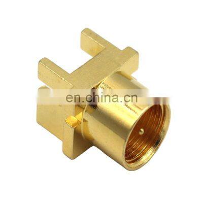 F Type Male for PCB Connector Coax Coaxial Cable RF Connector,Nickel plated