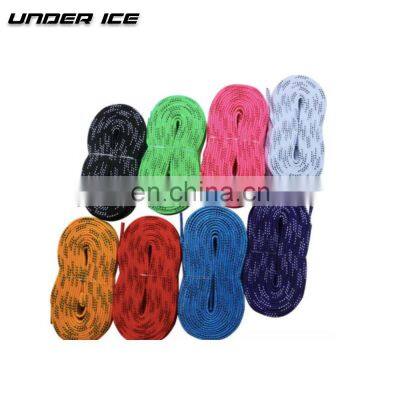 Black/white High Quality Waxed Hockey Skate Lace 1cm Width Waterproof and Durable for Ice Hockey Sticks Sports photo-4