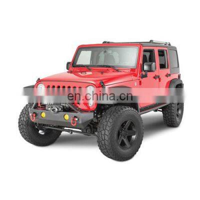 TF front Bumper Without Stinger with D rings for Jeep Wrangler JK & Unlimited JK 07-17