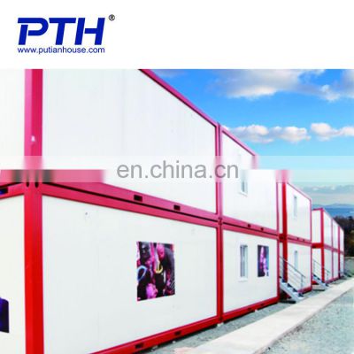 2021 PTH prefab shipping container homes storage container camp container