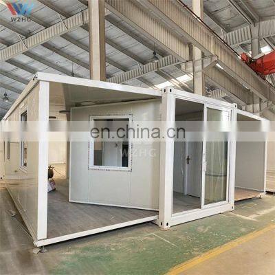 China manufactory european luxury fabricated living prefab expandable container house