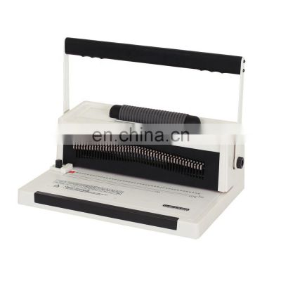 SBM-S20A desktop manual A4 office Coil spiral book binder Binding Book Machine