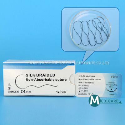 Surgical Suture Silk Suture Non-Absorbable Suture