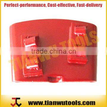 PCD segments - Concrete leveling pads with HTC connection