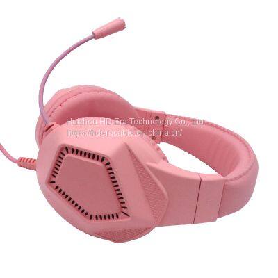 HDERA USB+3.5mm Headphones Gaming Headphones With Noise Cancelling Microphone Headphones HD807