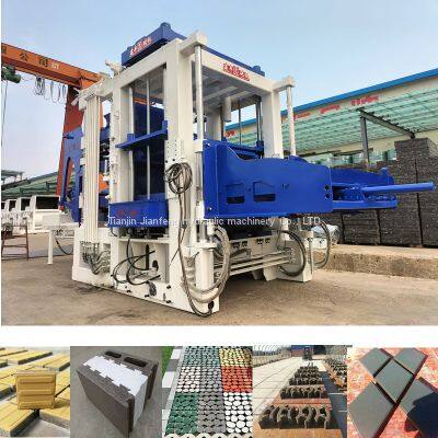 Hot Sale JianFeng Fully-automatic Multi-functional Solid Brick Machine JF-QT10-15