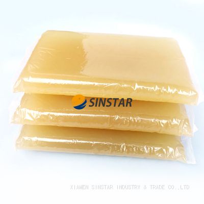 Organic and Non-toxic hot melt adhesive adhesive glue jelly glue manufacturing process for rigid box manufacturer