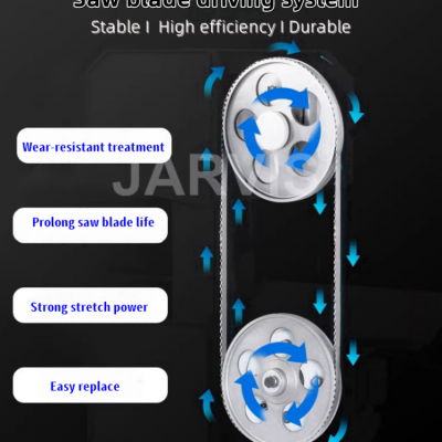 Jarvis EDGE-250 Bone Saw Machine Meat Saw Machine Butcher Use Farm Use for Industrial Use Bone Cutting Machine photo-3