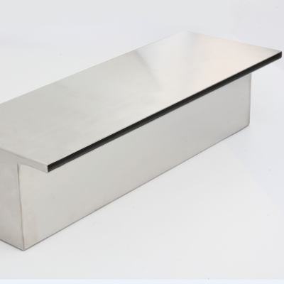 Swimming Pool Equipment Stainless Steel Outdoor Wall Waterfalls RFB Pond Water Descent