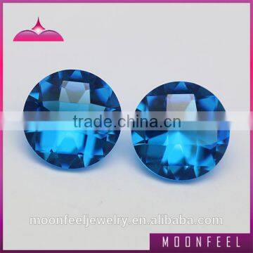 blue glass stones faceted gemstones wholesale