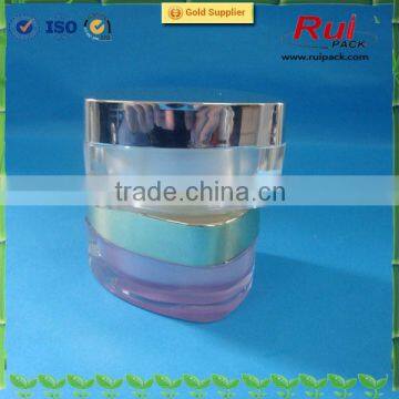 15ml Heart Shape Acrylic Plastic Jar With Plastic Cap photo-5