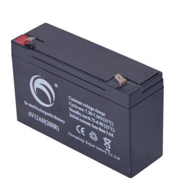 Superiore Quality UPS Storage Battery GEL Battery 6V 12Ah Lead Acid Battery OEM Accepted