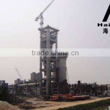 1000tpd cement production line with good after-sale service and competitive price