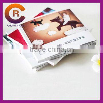Small MOQ factory price cheap custom information plain paper book