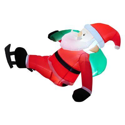 Inflatable Santa With Christmas Decoration – Perfect for Xmas Decor photo-4