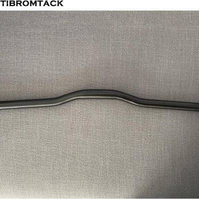 Titanium Handle Bar for Brompton Bicycle 7° Riser 25.4mm Can Fit w3 Sixty Folding Bike Lightweight (TITANIUM COLOR, 560) photo-5