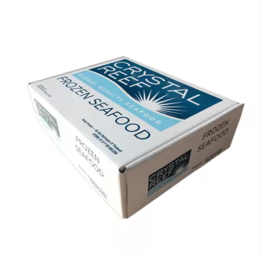Custom PP Corrugated Plastic Seafood Packaging Boxes for Fish & Shellfish Transport