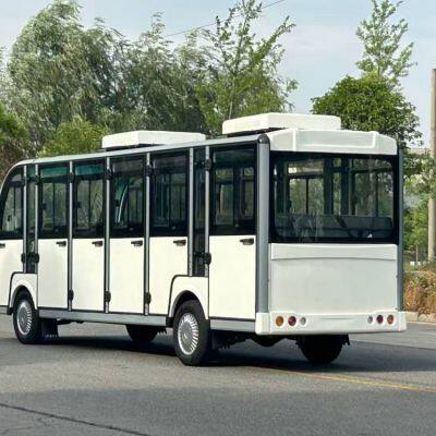 Source Products - 17-seater Sightseeing Bus - Enclosed Sightseeing Bus With Doors, Pure Electric Model. Direct Supply From the Manufacturer of Electric Sightseeing Buses photo-5