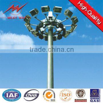 High mast flood lighting poles,high mast pole manufacturers,light pole manufacturer