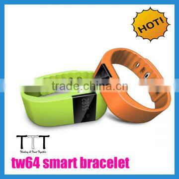 tw64 Smart bracelet Wristband Fitness tracker Bluetooth 4.0 fitbit flex Watch smart bluetooth bracelet